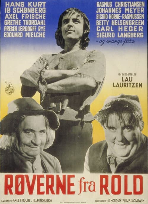Røverne fra Rold (1947) poster