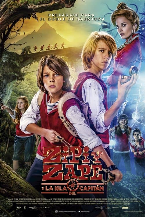 Zip en Zap en het eiland van de kapitein (2016) poster