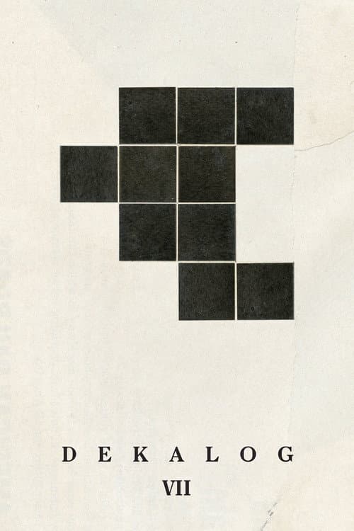 Dekalog, siedem (1989) poster