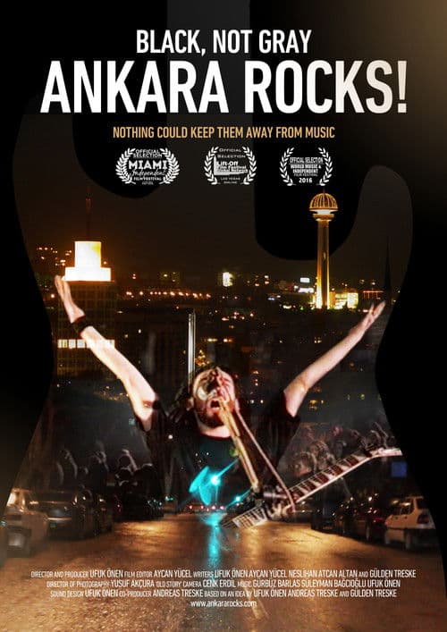 Gri Değil, Siyah: Ankara Rocks! (2017) poster