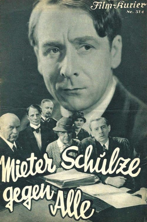 Mieter Schulze gegen alle (1932) poster