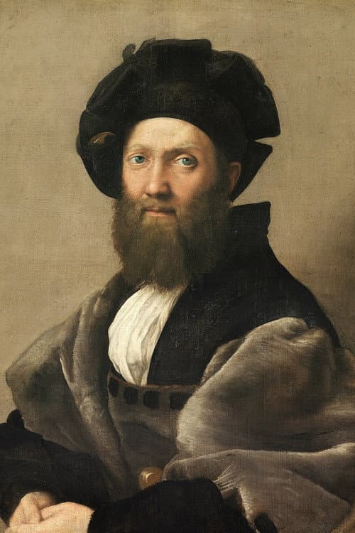 Rafaello Sanzio dit Raphaël « Portrait de l’ami en homme de cour, Portrait de Baldassare Castiglione » (1994) poster