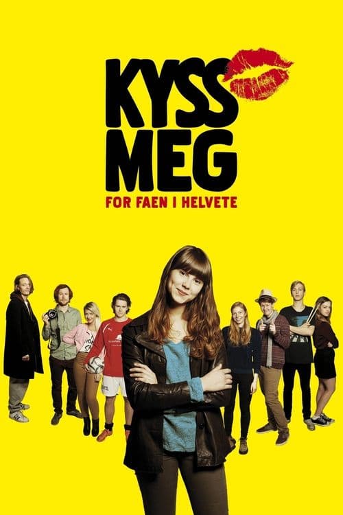 Kyss meg for faen i helvete (2013) poster