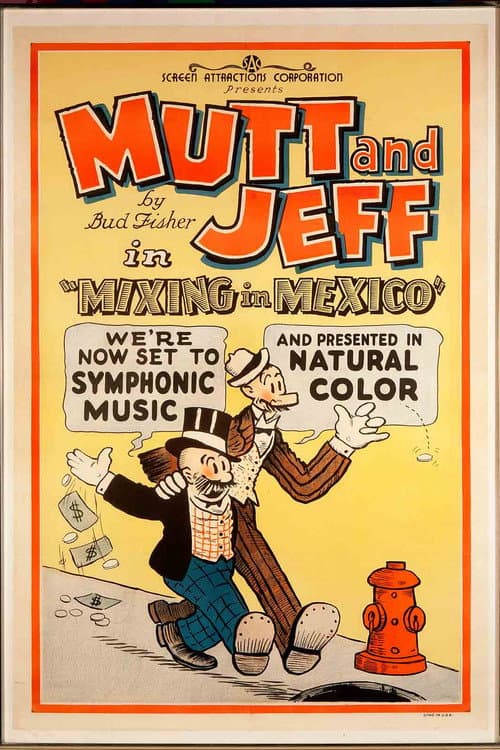 Mixing in Mexico (1925) poster
