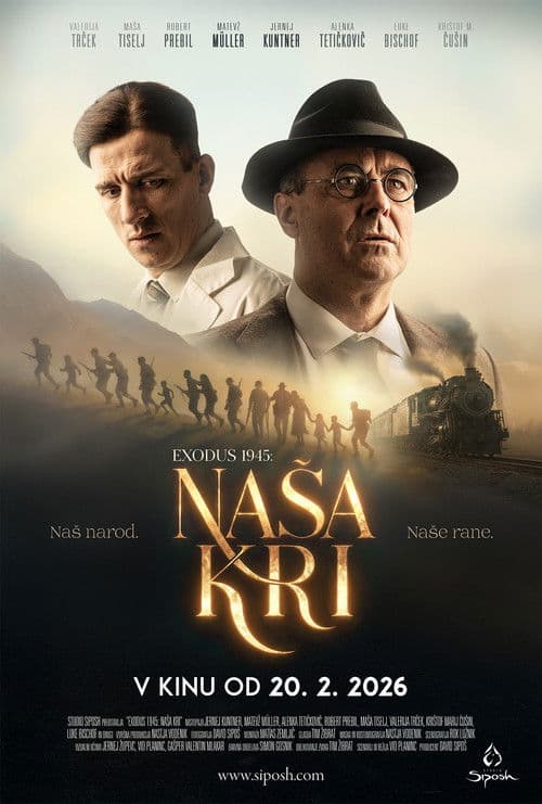 Exodus 1945: Naša kri (2026) poster