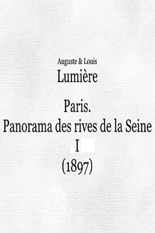 Panorama des rives de la Seine, I (1897) poster