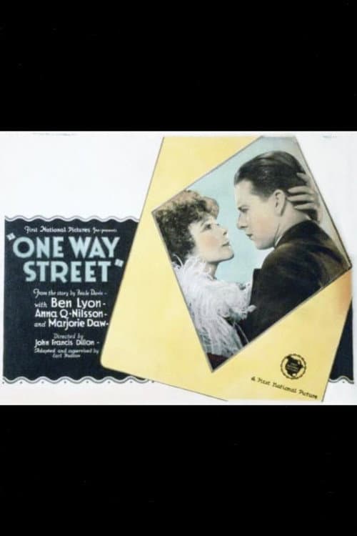 One Way Street (1925) poster