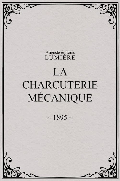 La Charcuterie mécanique (1895) poster