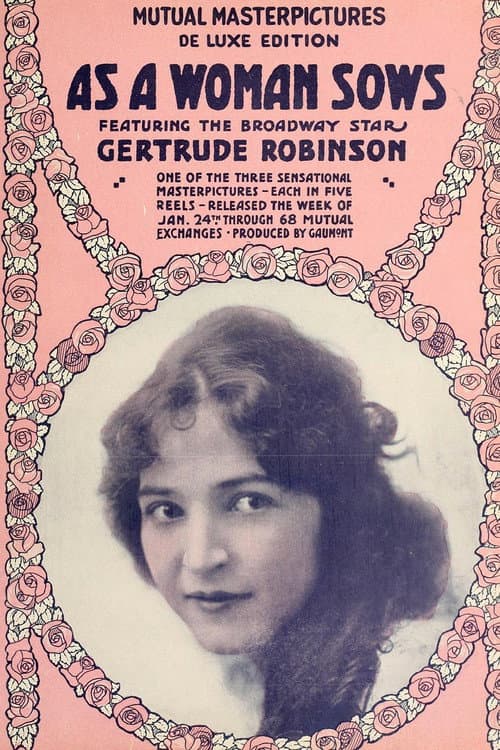 As a Woman Sows (1916) poster