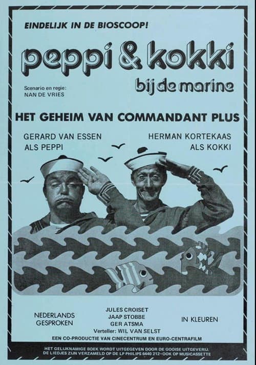 Peppi & Kokki bij de marine - Het geheim van Kommandant Plus (1976) poster