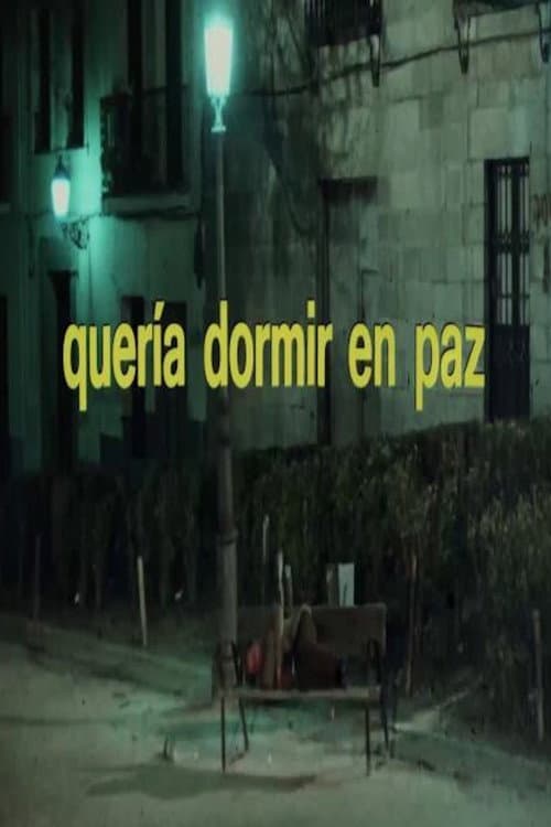 Quería dormir en paz (1978) poster