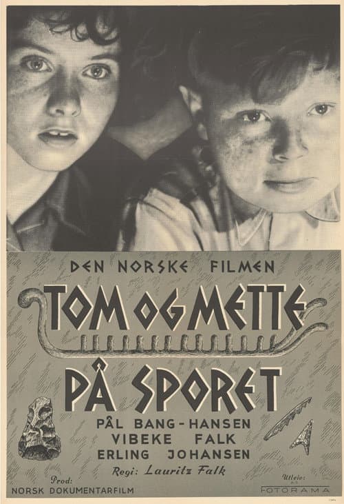Tom og Mette på sporet (1952) poster
