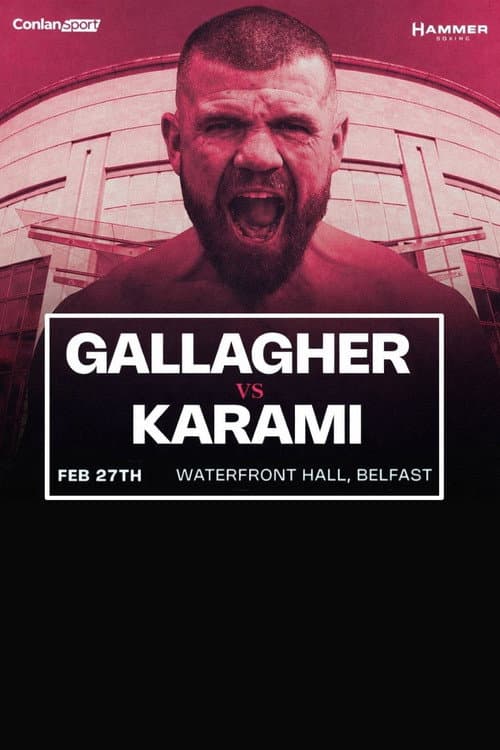 Paddy Gallagher vs. Bahadur Karami (2026) poster