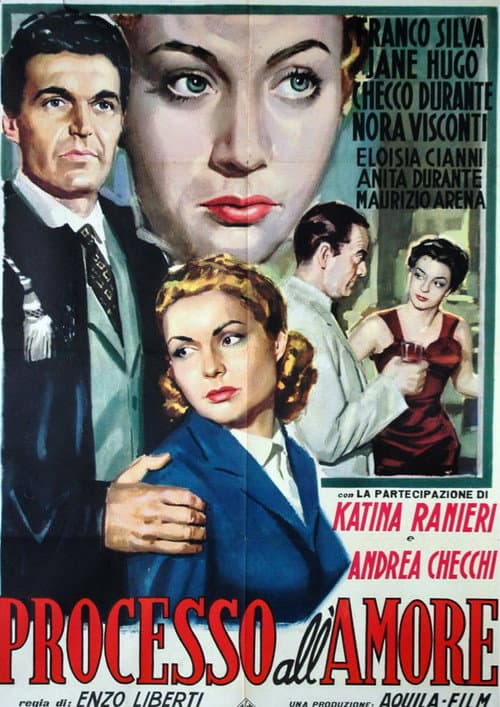 Processo all'amore (1956) poster