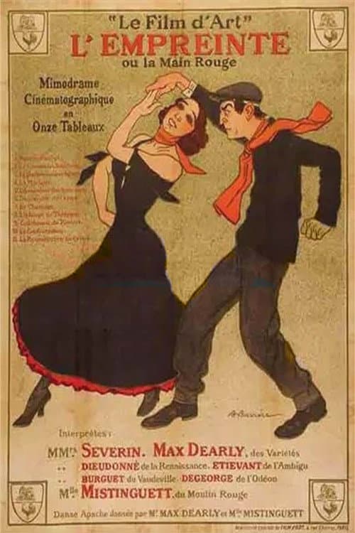 L'empreinte ou La main rouge (1908) poster