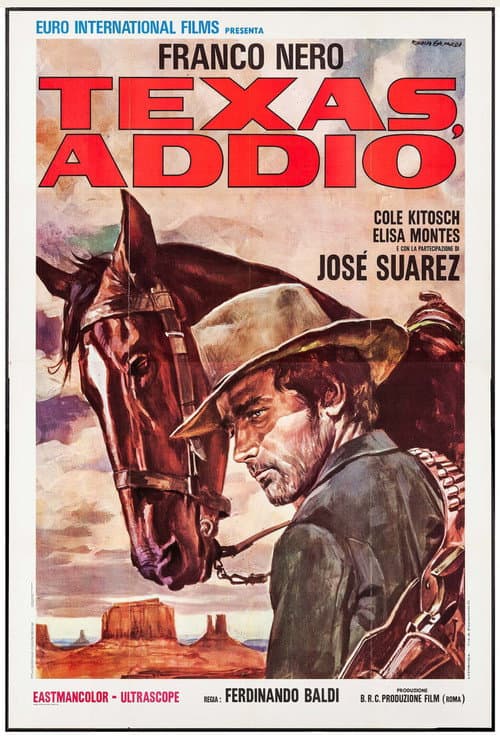 Texas, Addio (1966) poster