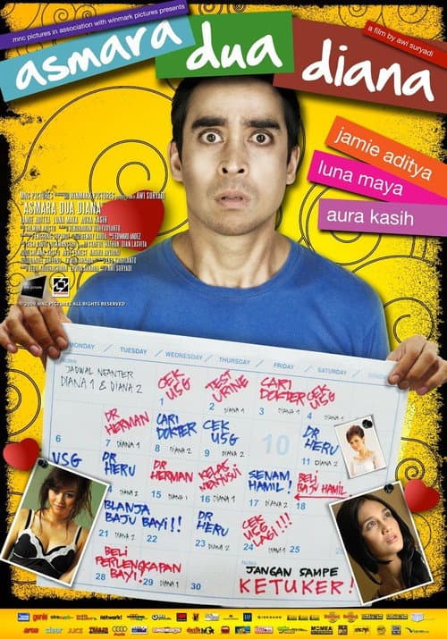 Asmara Dua Diana (2009) poster