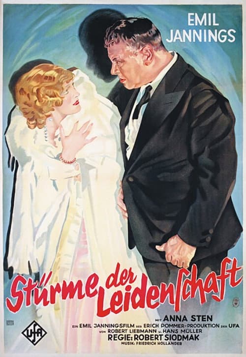 Stürme der Leidenschaft (1932) poster