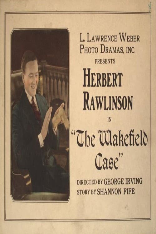 The Wakefield Case (1921) poster