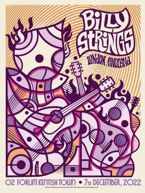 Billy Strings | 2022.12.07 — O2 Forum Kentish Town - London, England (2022) poster
