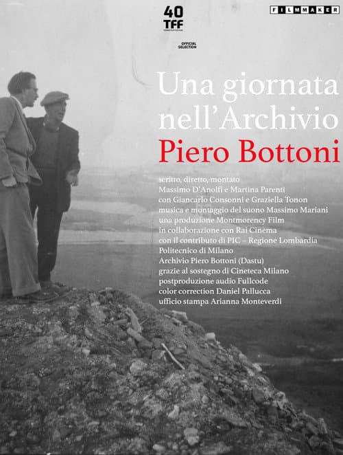 Una giornata nell'archivio Piero Bottoni (2022) poster