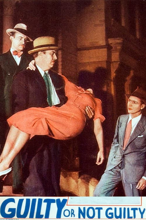 Guilty or Not Guilty (1932) poster