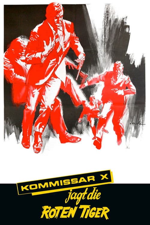 Kommissar X jagt die roten Tiger (1971) poster