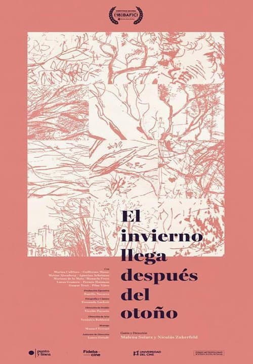 El invierno llega después del otoño (2017) poster