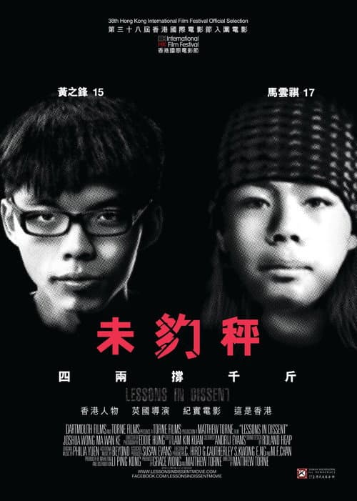 Lessons in Dissent (2014) poster