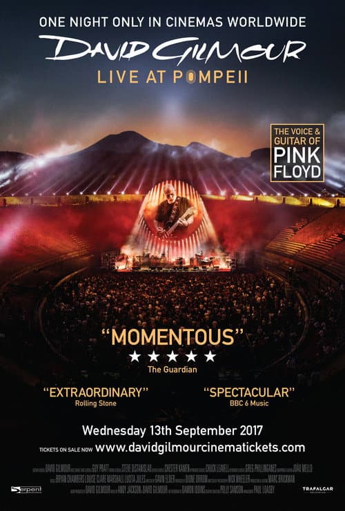 David Gilmour: Live at Pompeii (2017) poster