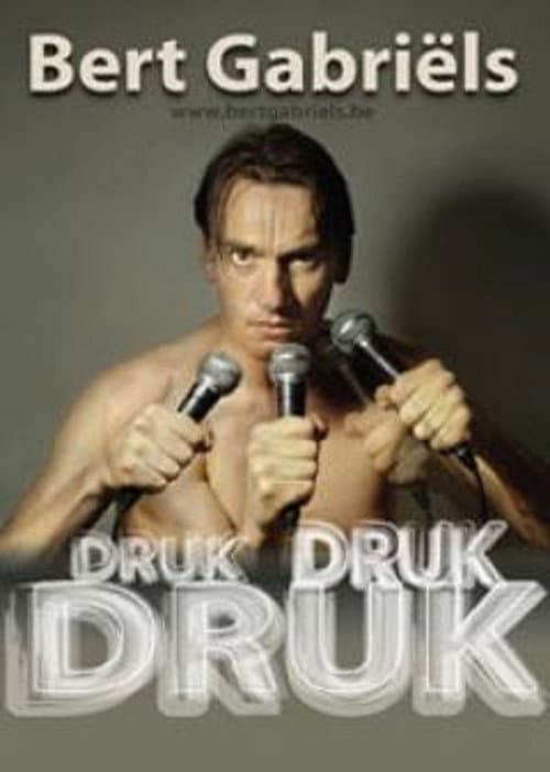 Bert Gabriels - Druk druk druk (2012) poster