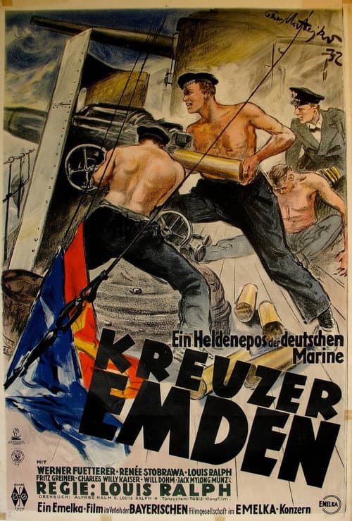 Kreuzer Emden (1932) poster
