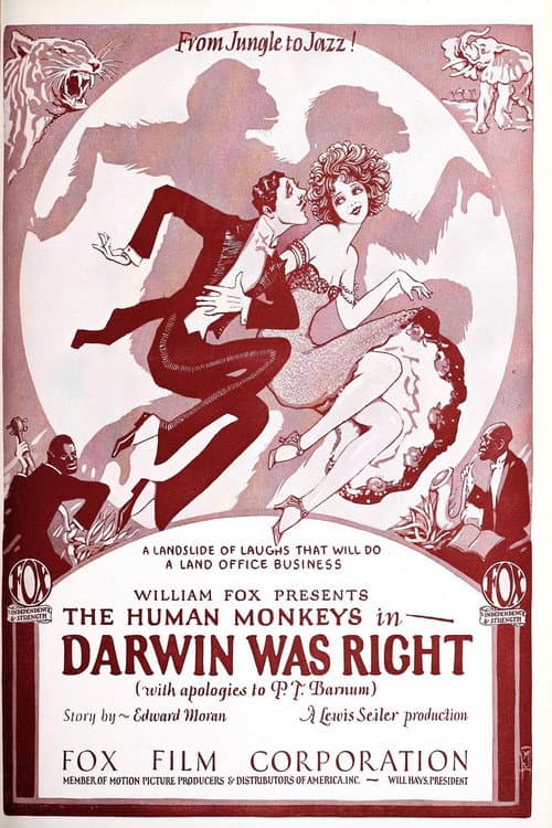 Darwin Was Right (1924) poster