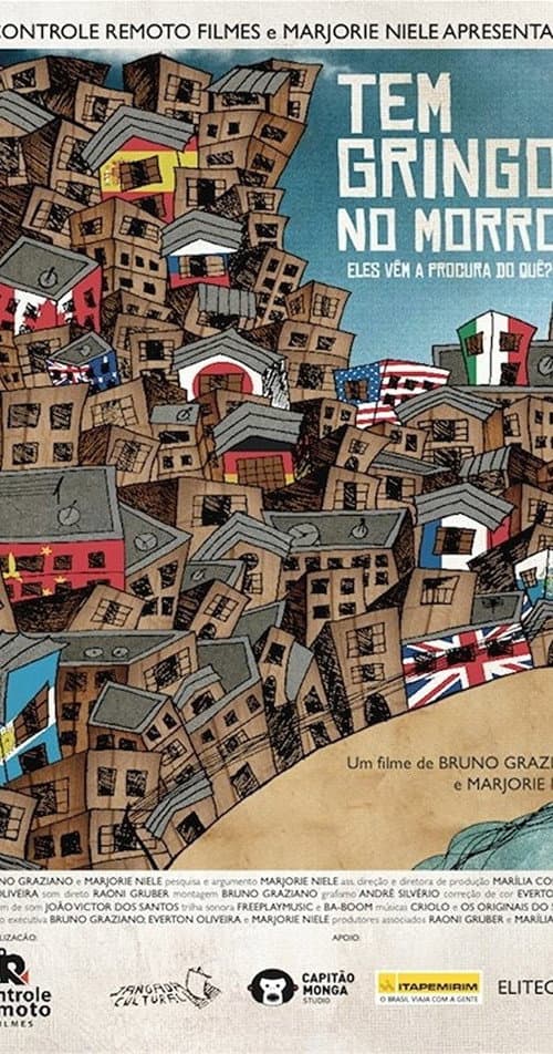 Tem Gringo no Morro (2015) poster