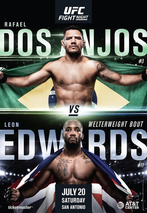 UFC on ESPN 4: Dos Anjos vs. Edwards (2019) poster