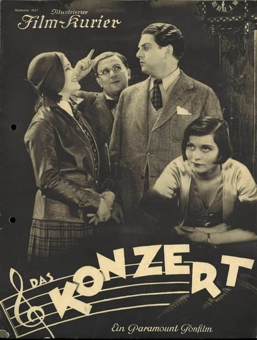 Das Konzert (1931) poster