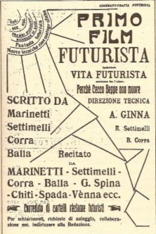 Vita futurista (1916) poster