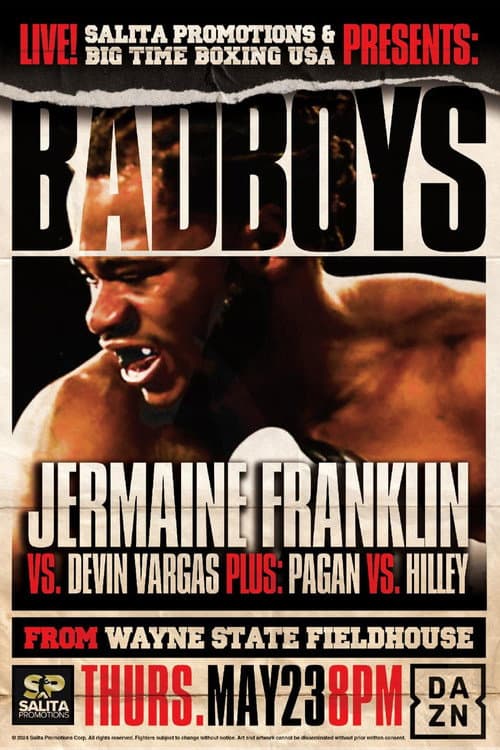 Jermaine Franklin vs. Devin Vargas (2024) poster
