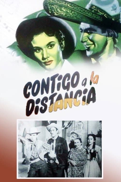 Contigo a la distancia (1954) poster