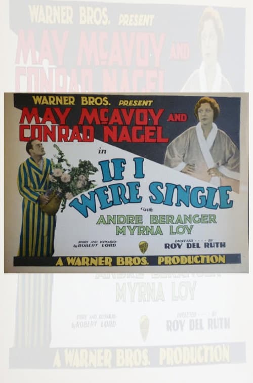 If I Were Single (1927) poster