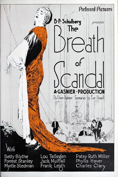 The Breath of Scandal (1924) poster
