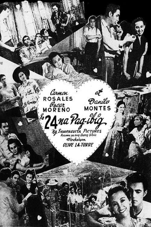 24 na Pag-ibig (1948) poster