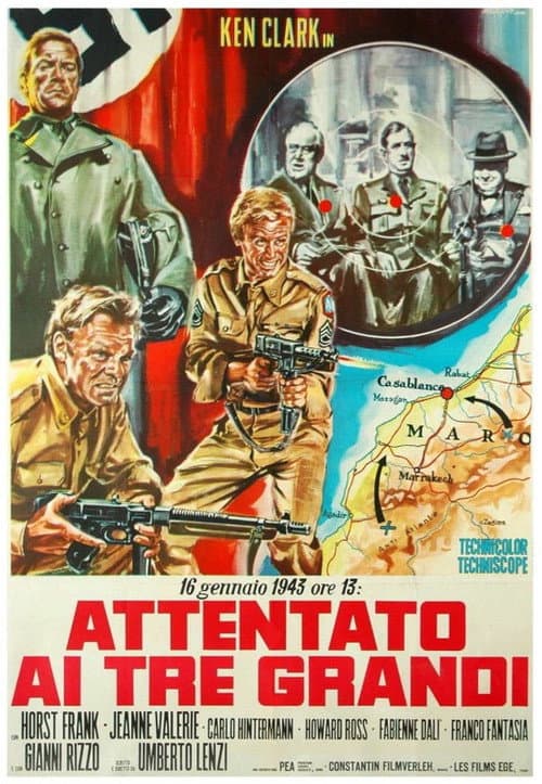 Attentato ai tre grandi (1967) poster