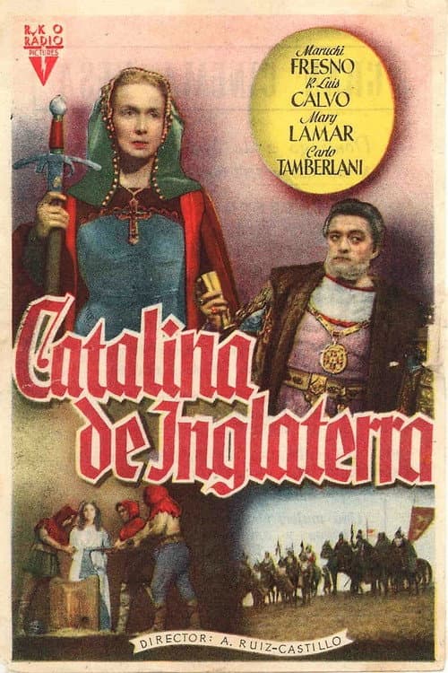 Catalina de Inglaterra (1951) poster