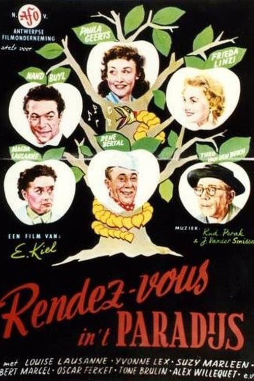 Rendez-vous in het paradijs (1957) poster