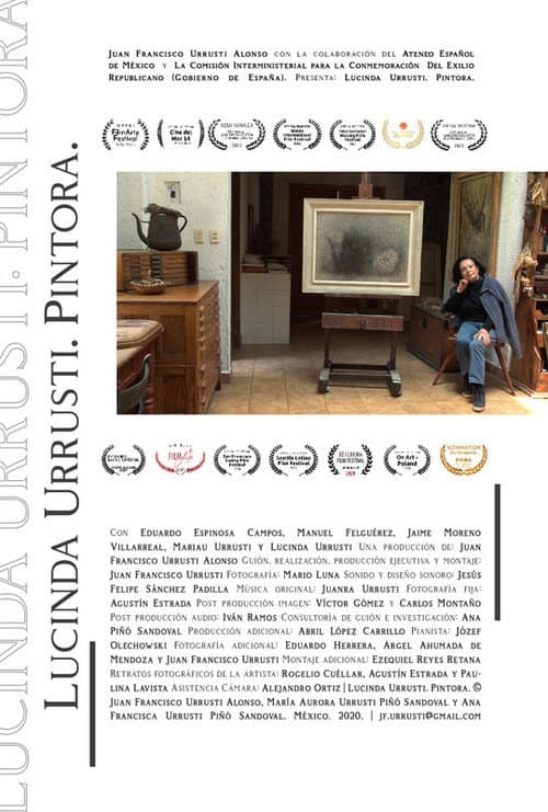 Lucinda Urrusti. Pintora (2020) poster