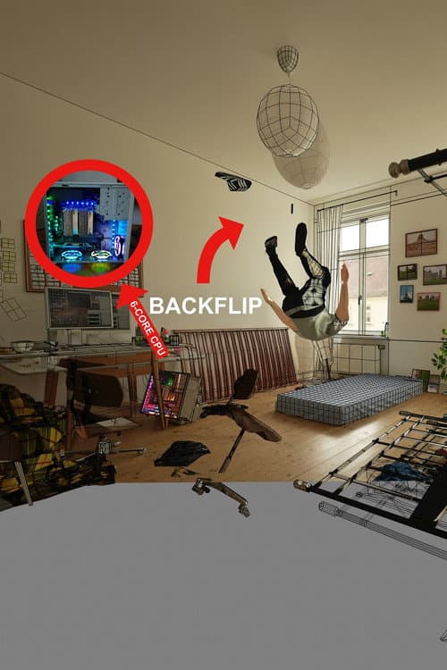 backflip (2022) poster