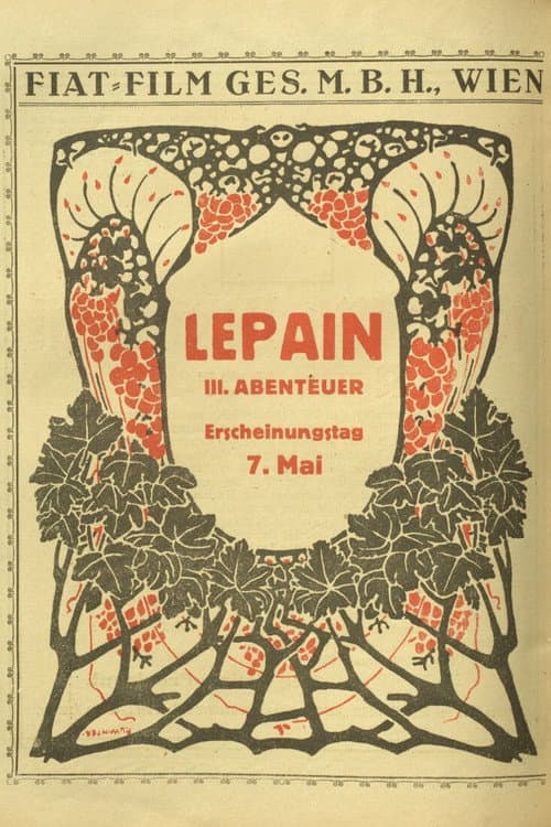 Lepain, der König der Verbrecher - 3. Teil (1920) poster