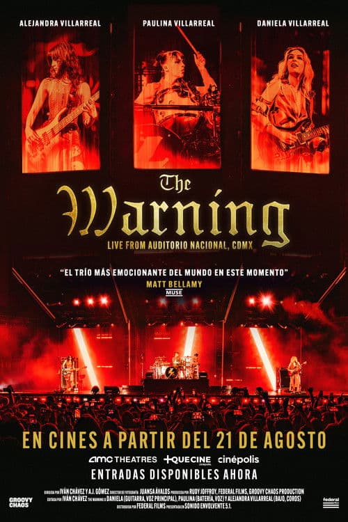 The Warning Live From Auditorio Nacional, CDMX (2025) poster