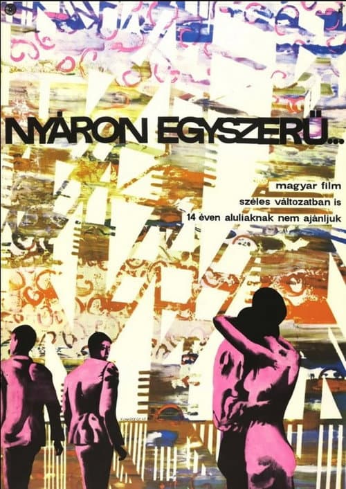 Nyáron egyszerű (1964) poster